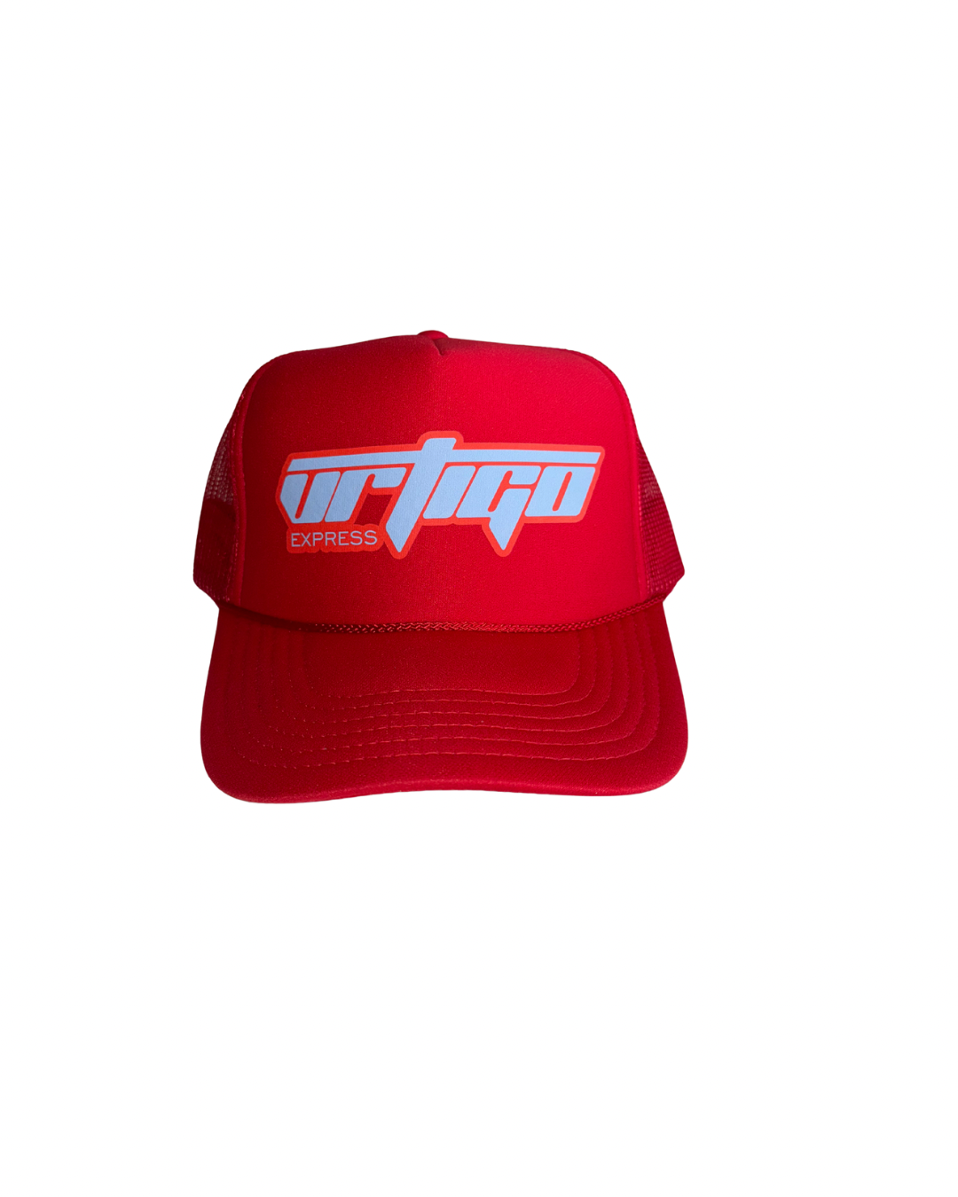 Red VRTIGO Express Trucker Hat